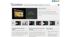 Desktop Screenshot of nlb-creations.com